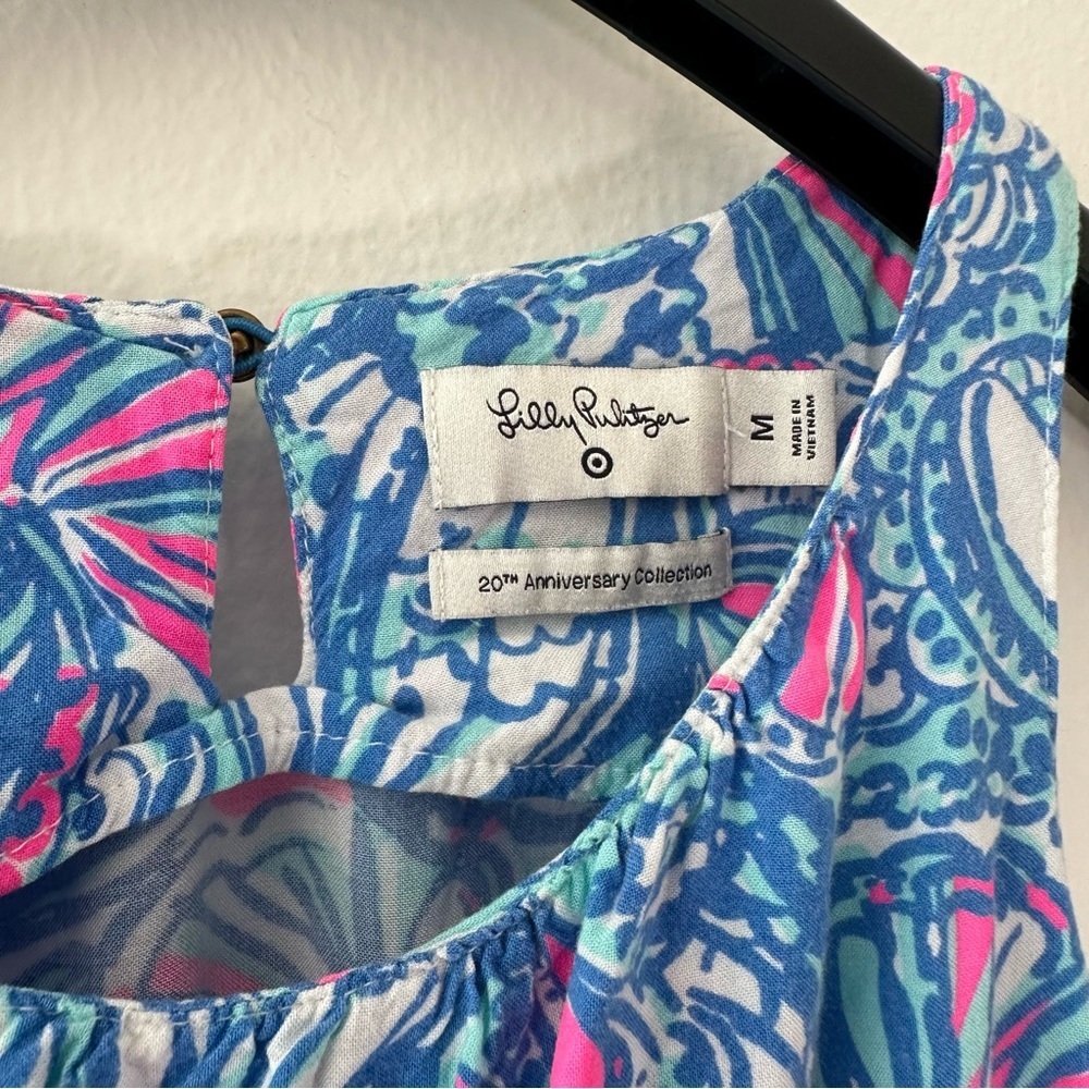 Lilly Pulitzer Girls Paisley Tier Maxi Dress M 20th Anniversary - Picture 3 of 6